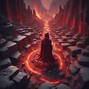 Greg Rutkowski 3D Renders: Aerial View Concept Art with Beautiful Lighting