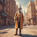 Explore Imaginative Art with Dust Coat & Anti-Gravity Boots in City of Gems