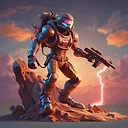 Fulgent AI: Stunning Artistic Creations by Tivadar Csontváry Kosztka & Diverse Design Techniques