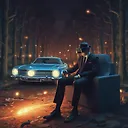 Explore Virtual Reality Hacker, Suits & Modern Art: Maya Model, Forest Photoshoot & More