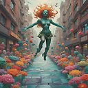 Explore Diverse Visual Creations: Snow Boots, 3D Sculpt, Mosaic & More