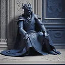 Unique 3D Renders: Dragon Knight in Ecclesiastical Robe Close-up | Ben Enwonwu Art