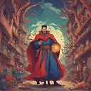 ghibli style dr strange