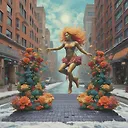 Explore Diverse Visual Creations: Snow Boots, 3D Sculpt, Mosaic & More