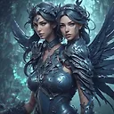 Rossdraws Fantasy Art: Beautiful Woman in Thorned Armor | Zodiac Sign 3D Render