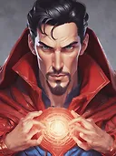 Draw Dr. Strange in Anime Style for Hyper-Realistic Results!