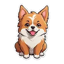 Adorable Manga-Style Dog Illustration | Fulgent AI