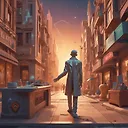 Explore Imaginative Art with Dust Coat & Anti-Gravity Boots in City of Gems