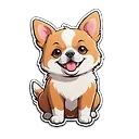 Adorable Manga-Style Dog Illustration | Fulgent AI