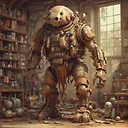 Creative Art Process: Tank Suit Instrument Clenching Sculpt by Ten Hundred