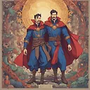ghibli style dr strange