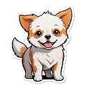 Adorable Manga-Style Dog Illustration | Fulgent AI