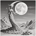 Explore Art and Design: Salvador Dalí, Environment Design, Zbrush Sculpt, Landscape, Wood-Carving, Beautiful Lighting