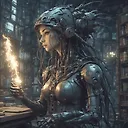 Futuristic Women's Fashion and Design: A Hayao Miyazaki Inspired Gallery