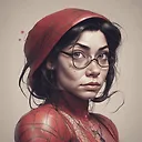 Stunning Pixar Style Portrait of a Spiderwoman - Fulgent AI