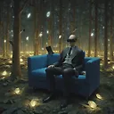 Explore Virtual Reality Hacker, Suits & Modern Art: Maya Model, Forest Photoshoot & More