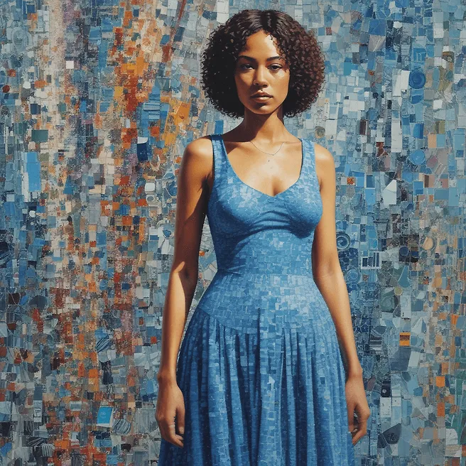 Creative Mosaic Art Inspired by Howardena Pindell & Chuck Close