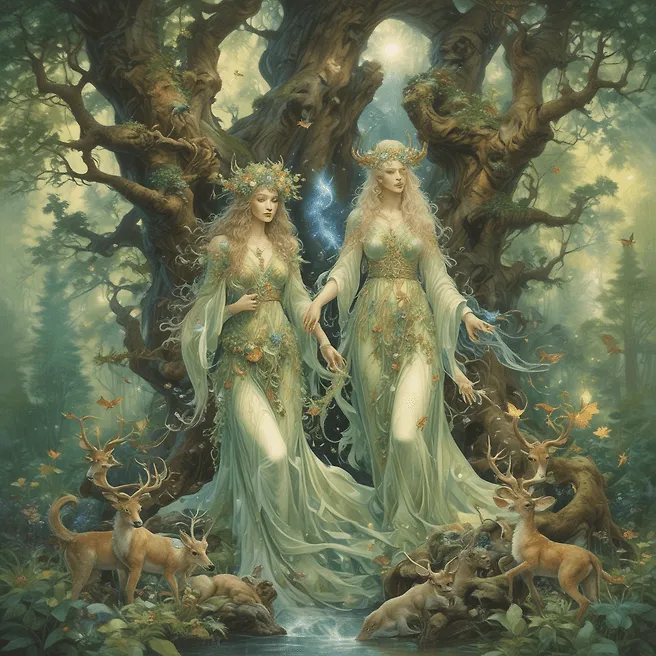 Create Magical Sylvan Spirit Images with Fulgent AI