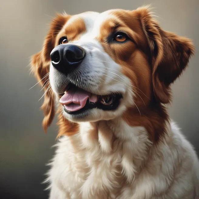 Hyperrealism Dog Art: Google Rapid Fire Inspired Creations